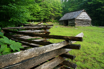 worm fence at Gettysburg